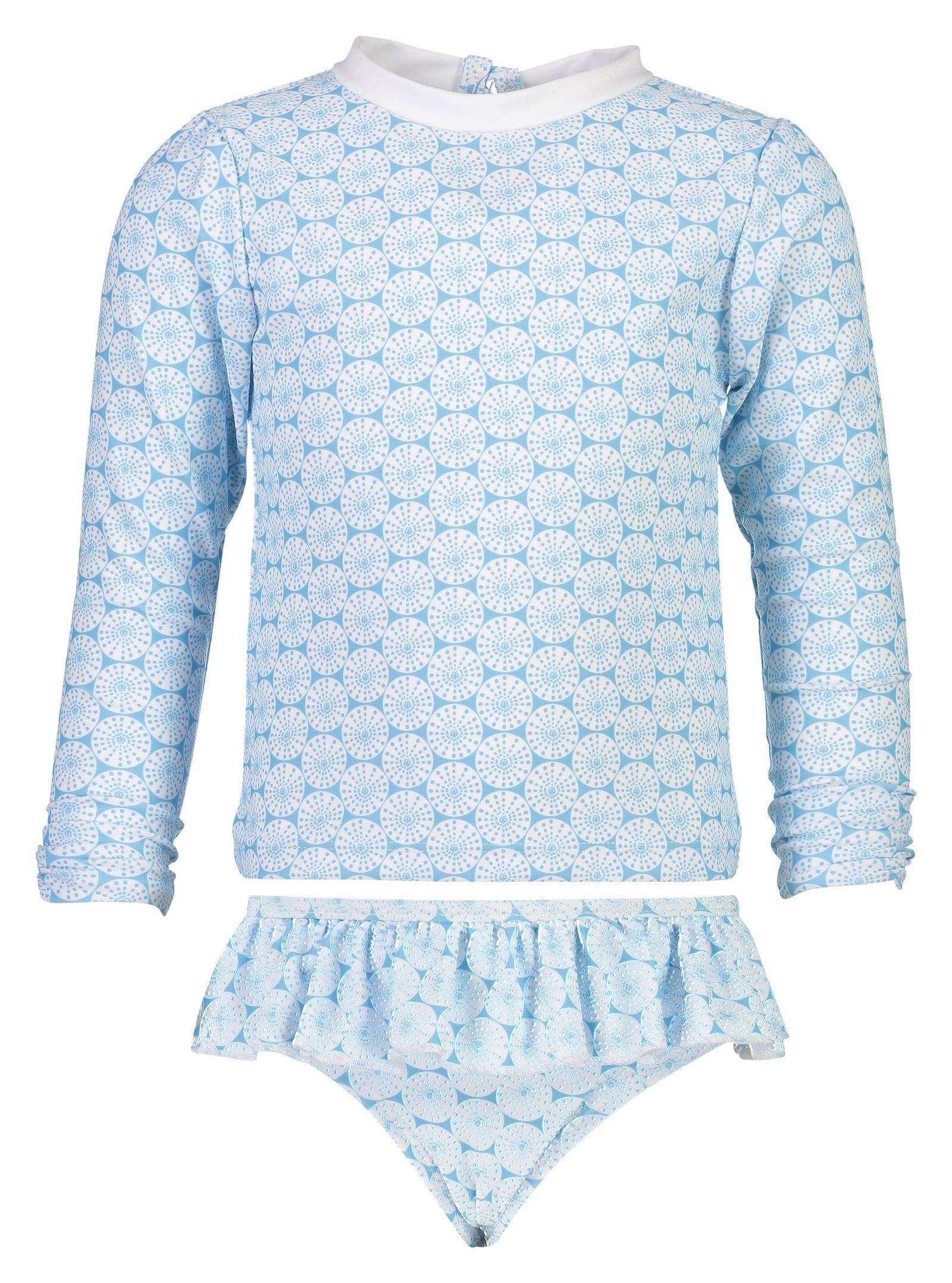 Snapper Rock - Snapper Rock OCEANIA SUSTAINABLE LS RUFFLE SET - Little Miss Muffin Children & Home