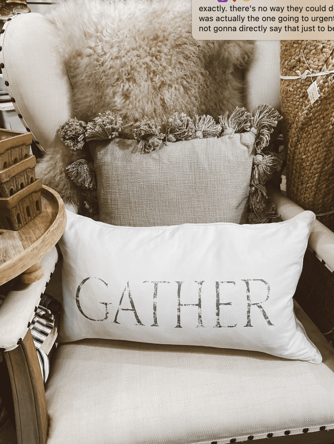 Sweet Gumball Inc Sweet Gumball Inc Gather Lumbar Pillow - Little Miss Muffin Children & Home