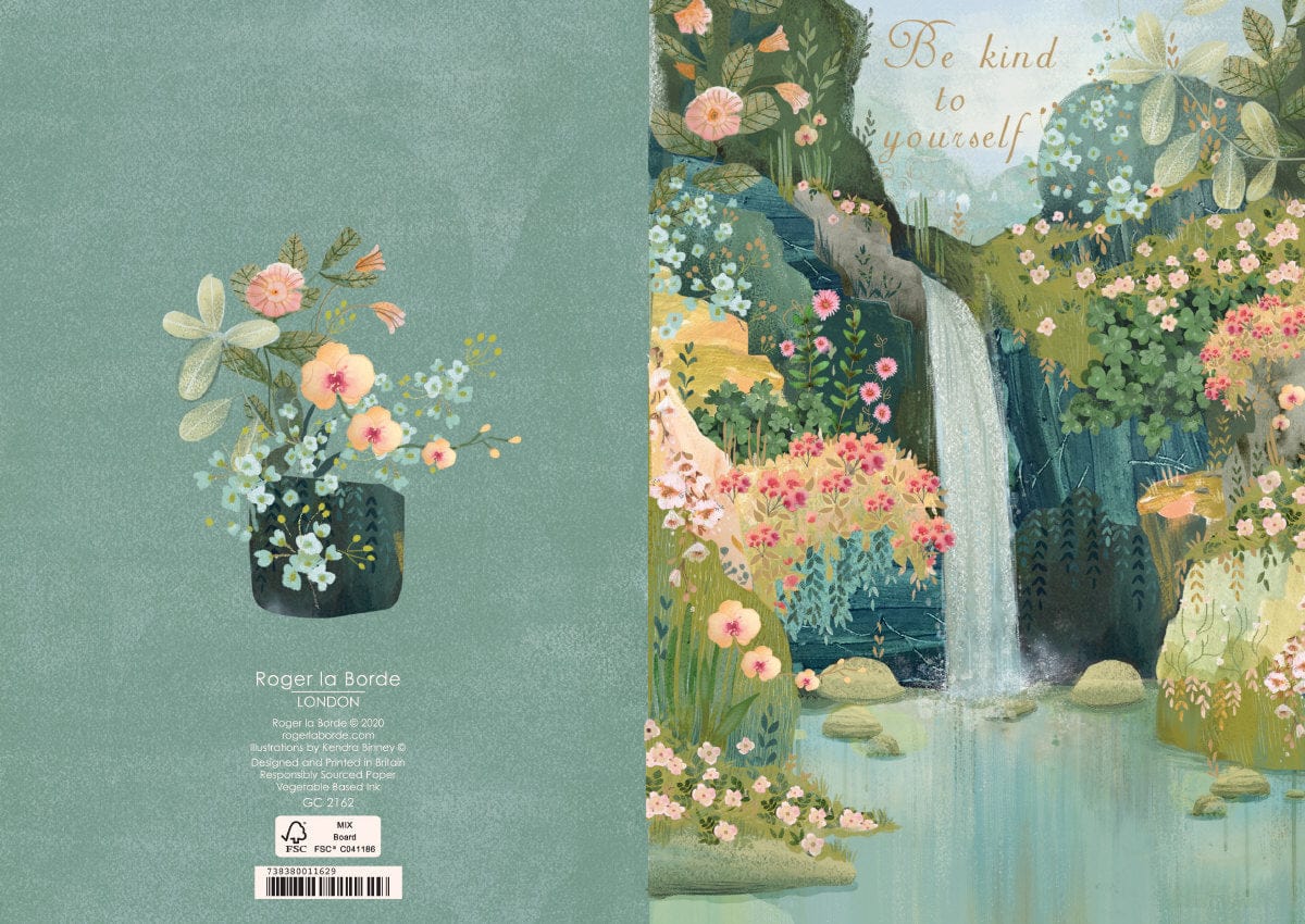 Roger La Borde Roger La Borde Waterfall Kindness Greeting Card - Little Miss Muffin Children & Home