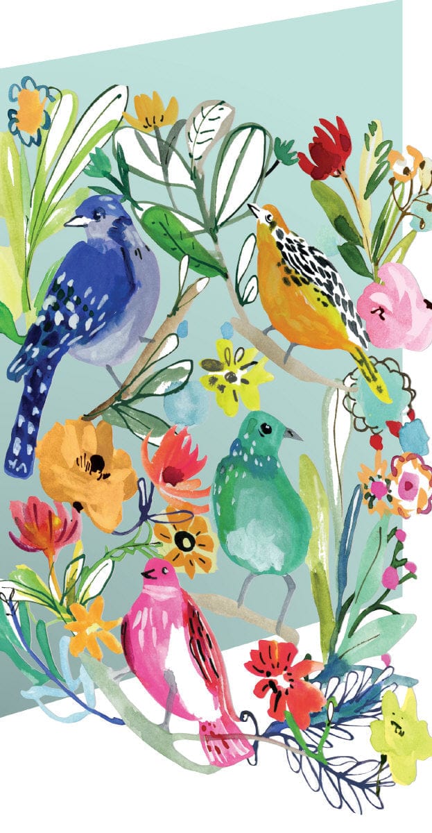 Roger La Borde Roger La Borde Wild Batik Lasercut Card - Little Miss Muffin Children & Home