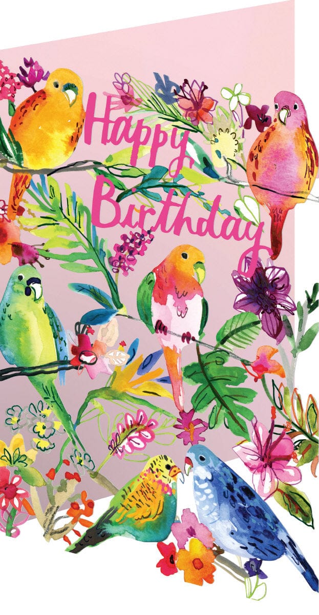 Roger La Borde Roger La Borde Wild Batik Lasercut Card - Little Miss Muffin Children & Home