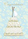 Roger La Borde Roger La Borde Wedding Dress Parade Greeting Card - Little Miss Muffin Children & Home