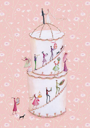 Roger La Borde Roger La Borde Wedding Dress Parade Greeting Card - Little Miss Muffin Children & Home