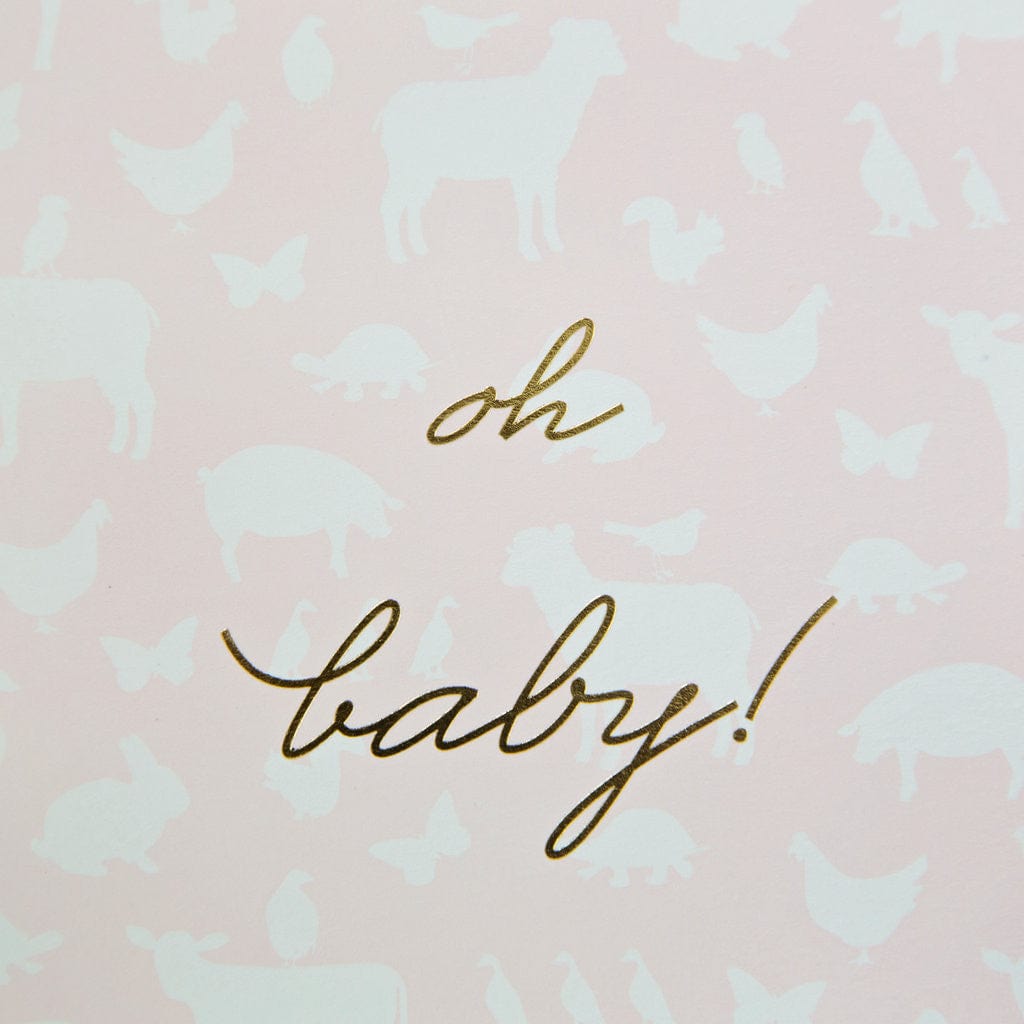 Karen Adams Designs Karen Adams Designs Oh Baby Girl Greeting Card - Little Miss Muffin Children & Home