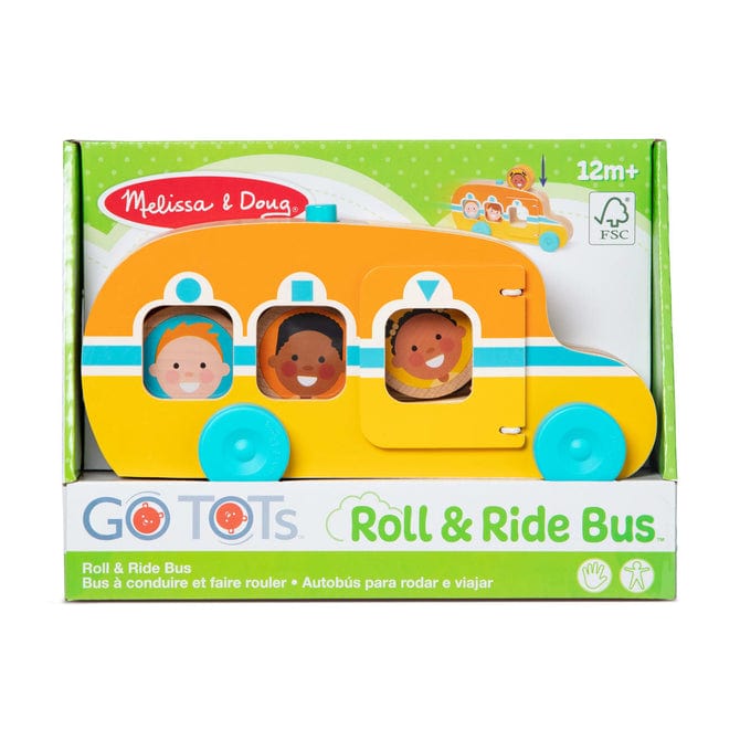 Melissa & Doug Melissa & Doug GO Tots Roll & Ride Bus - Little Miss Muffin Children & Home