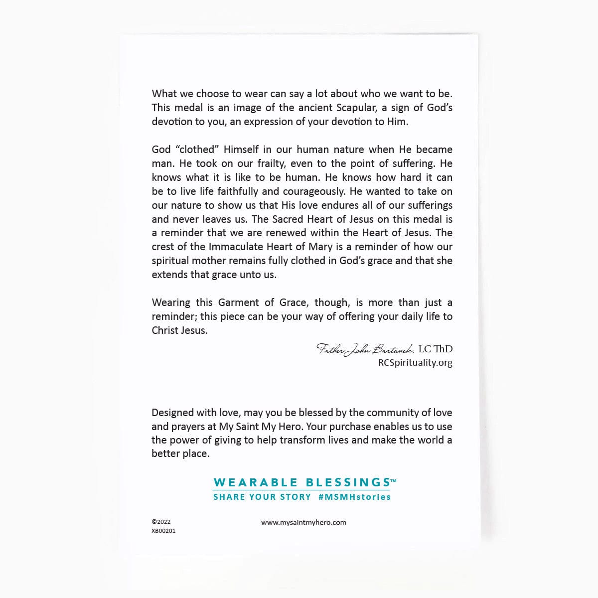 My Saint My Hero My Saint My Hero Garment Of Grace Scapular Bracelet Tan/Silver - Little Miss Muffin Children & Home