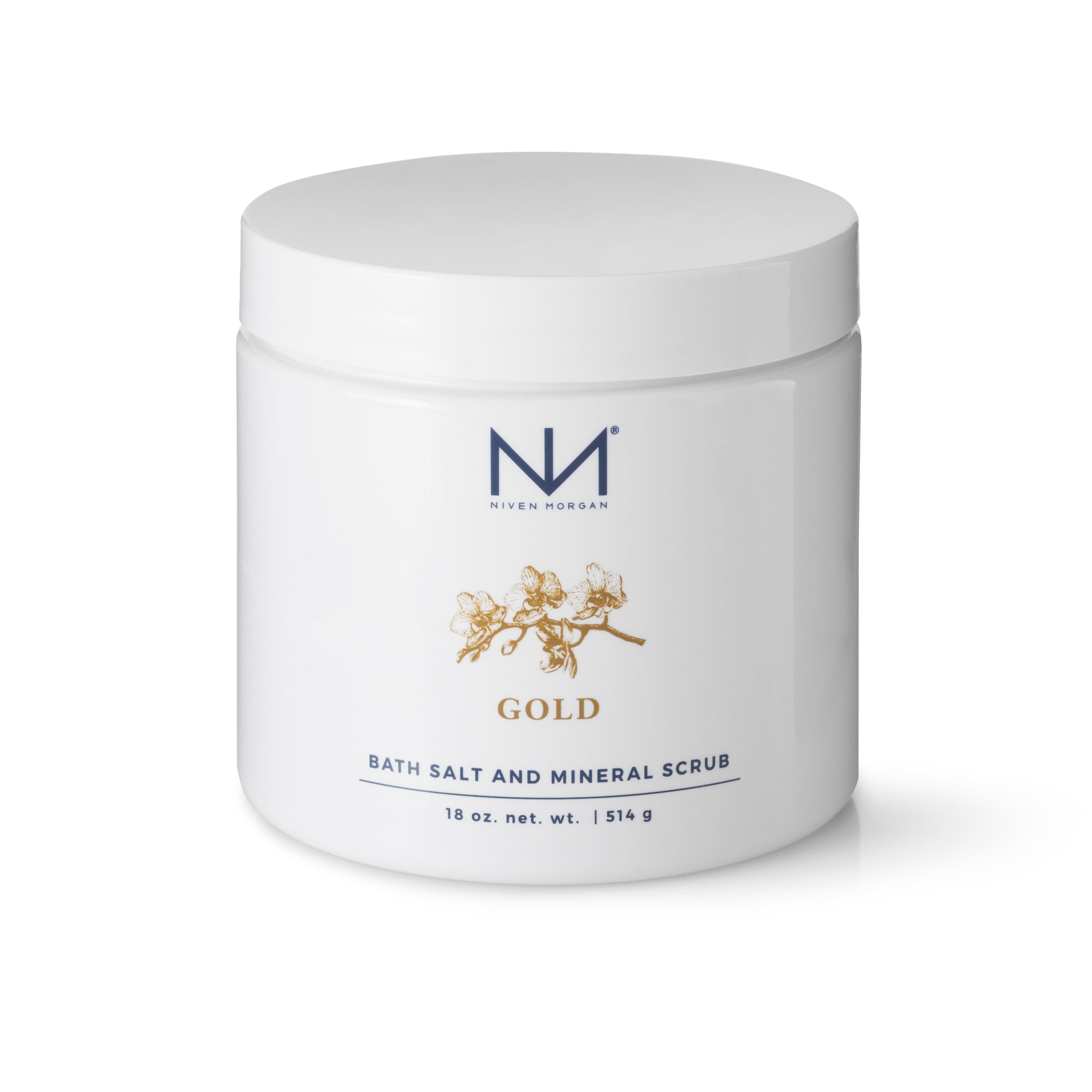 NIV - Niven Morgan Niven Morgan Gold Bath Salt & Mineral Scrub - Little Miss Muffin Children & Home