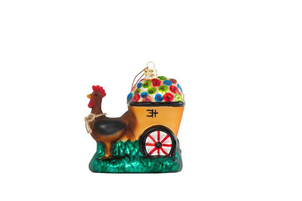 Clementine Hunter, Gitter Gallery - Clementine Hunter Gooster Hauling Flowers Figurine Ornament - Little Miss Muffin Children & Home