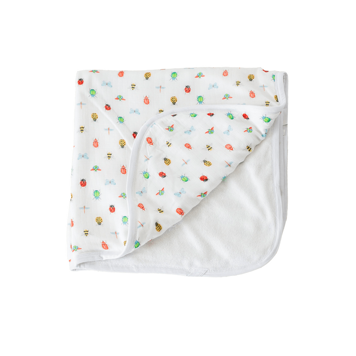 Nola Tawk Nola Tawk Snug As a Bug Hooded Towel - Little Miss Muffin Children & Home