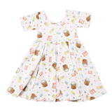 Nola Tawk Nola Tawk You Are Eggs-tra Special Twirl Dress - Little Miss Muffin Children & Home