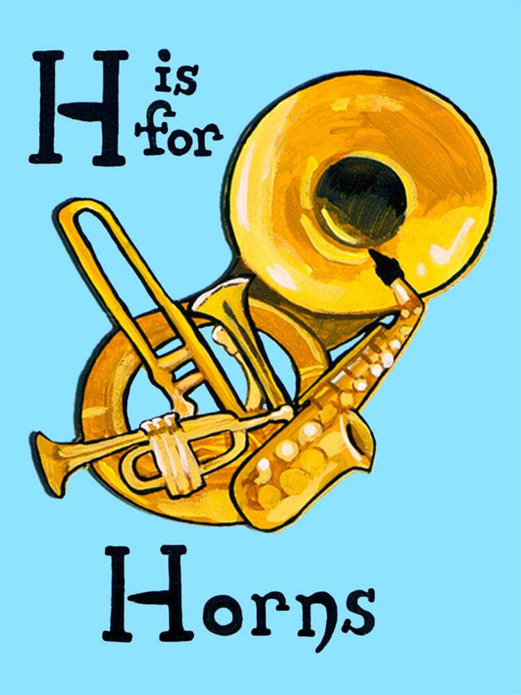 Damon Arts Nola Damon Arts Nola “H” Letter Art - Little Miss Muffin Children & Home