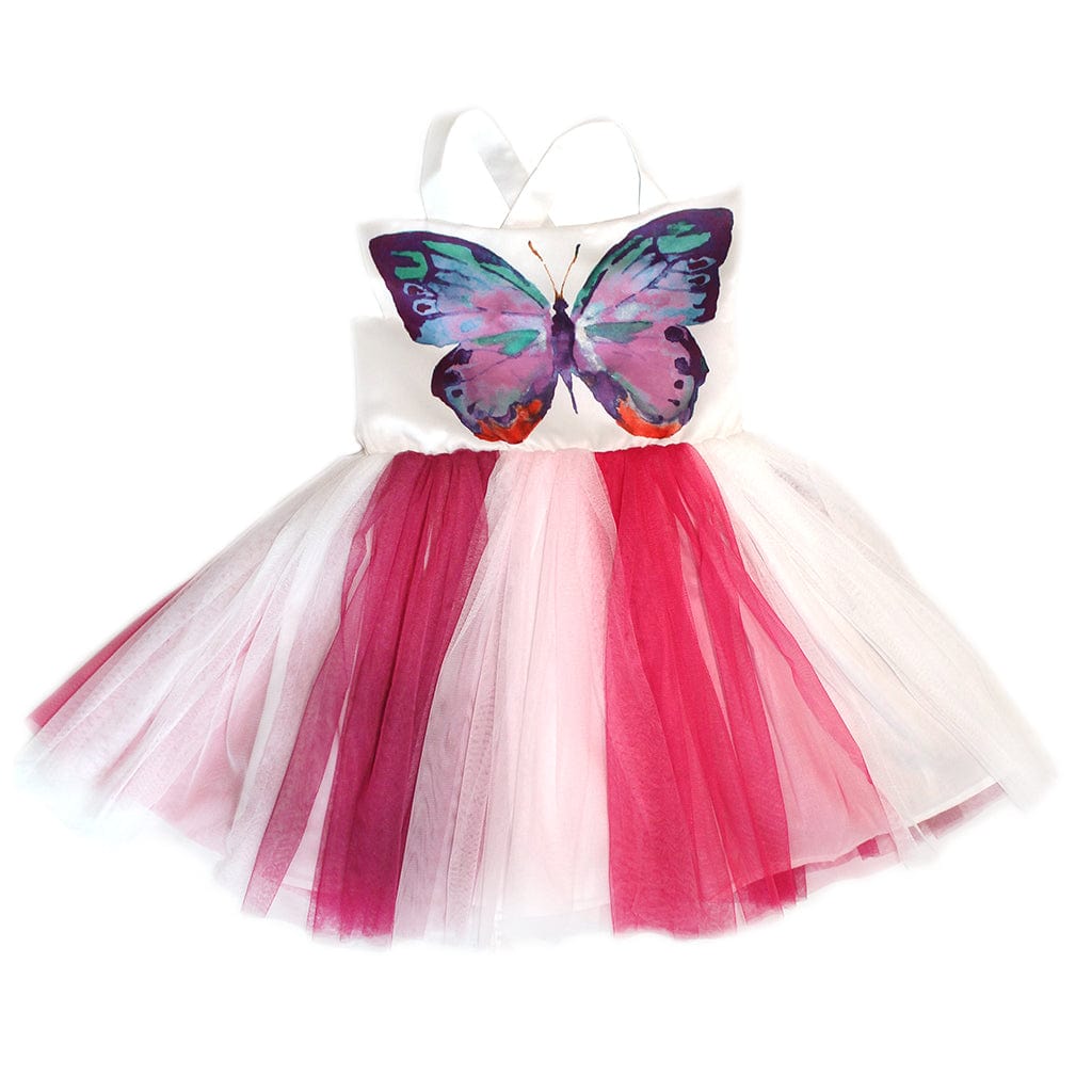 Halabaloo Inc Halabaloo Velvet Butterfly Bodice Dress - Little Miss Muffin Children & Home