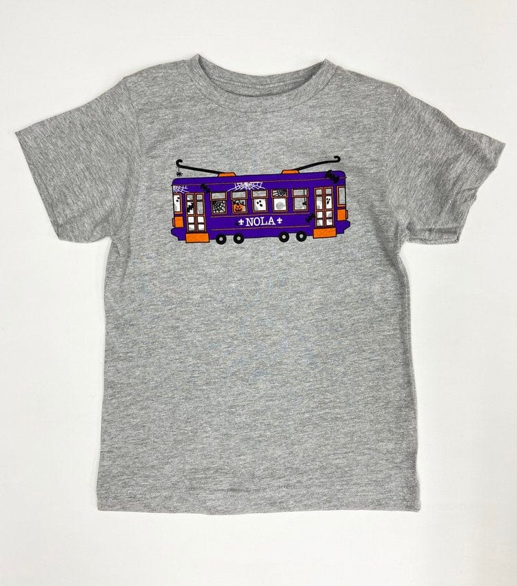 BTB - Bon Temps Boutique Bon Temps Boutique Halloween Streetcar Classic Tee - Little Miss Muffin Children & Home