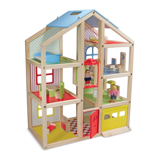 Melissa & Doug Melissa & Doug Hi-Rise Dollhouse - Little Miss Muffin Children & Home