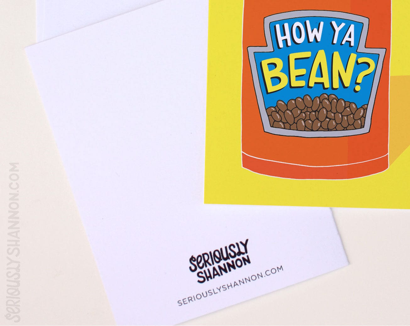 Seriously Shannon Seriously Shannon How Ya Bean? Greeting Card - Little Miss Muffin Children & Home