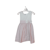 Duc Star Linens Pink and White Striped Dress w/ Bow - Little Miss Muffin Children & Home