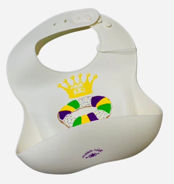 MSN - Maison Nola Maison Nola Kingcake Silicone Bib - Little Miss Muffin Children & Home