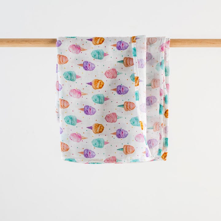 Nola Tawk Nola Tawk Sweet Celebration Muslin Swaddle Blanket - Little Miss Muffin Children & Home