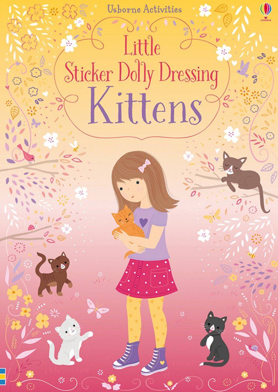 Usborne - Usborne Little Sticker Dressing Dolly Kittens - Little Miss Muffin Children & Home