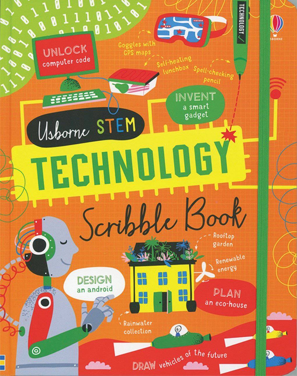 Usborne - Usborne Technology Scribble Book - Little Miss Muffin Children & Home