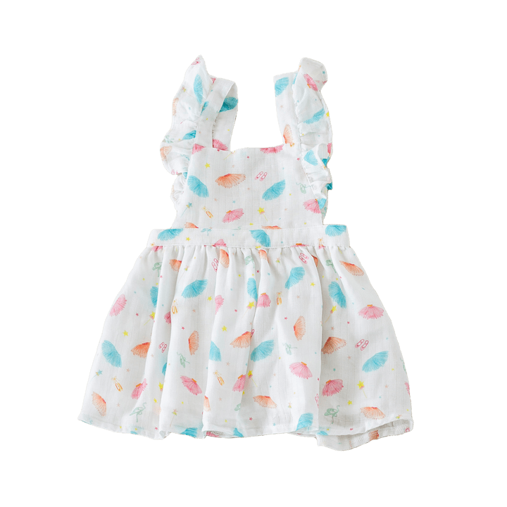 Nola Tawk Nola Tawk TuTu Cute Organic Muslin Dress - Little Miss Muffin Children & Home