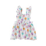 Nola Tawk Nola Tawk Sweet Celebration Organic Muslin Dress - Little Miss Muffin Children & Home