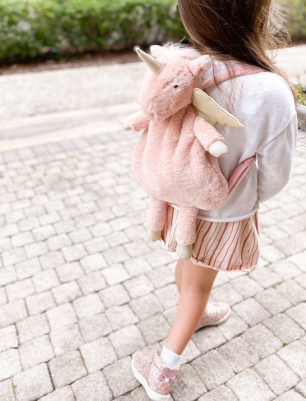 Mon Ami Mon Ami Plush Unicorn Backpack Uliana - Little Miss Muffin Children & Home