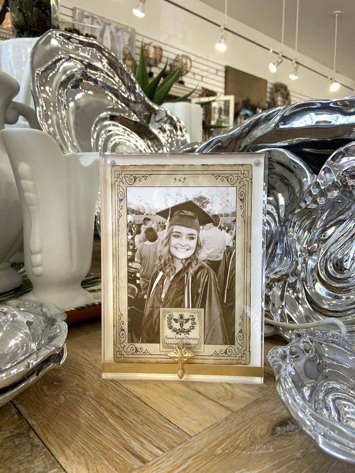 Susan Lange Designs - Susan Lange Designs 5x7 Acrylic Mini Cross Frames - Little Miss Muffin Children & Home