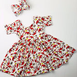 Nola Tawk - NOLA Tawk Crawfish Organic Cotton Dress - Little Miss Muffin Children & Home