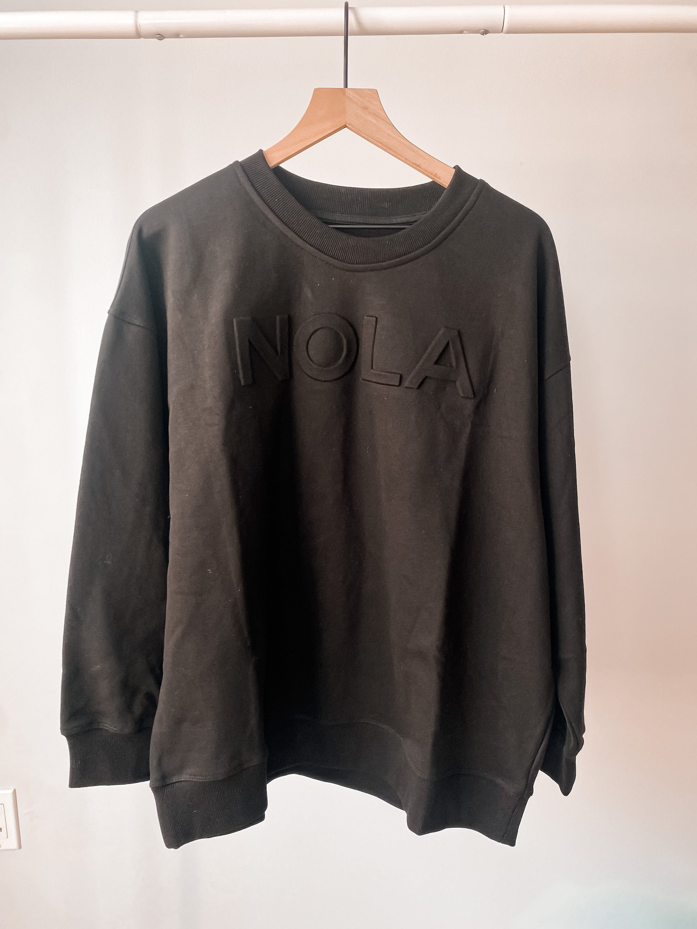 Whereable Art Whereable Art Raising Awareness Sculpted NOLA Sweatshirt - Little Miss Muffin Children & Home