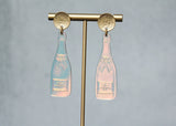 Wondermint Goods Wondermint Goods Iridescent Champagne Bottle Acrylic Earrings - Little Miss Muffin Children & Home