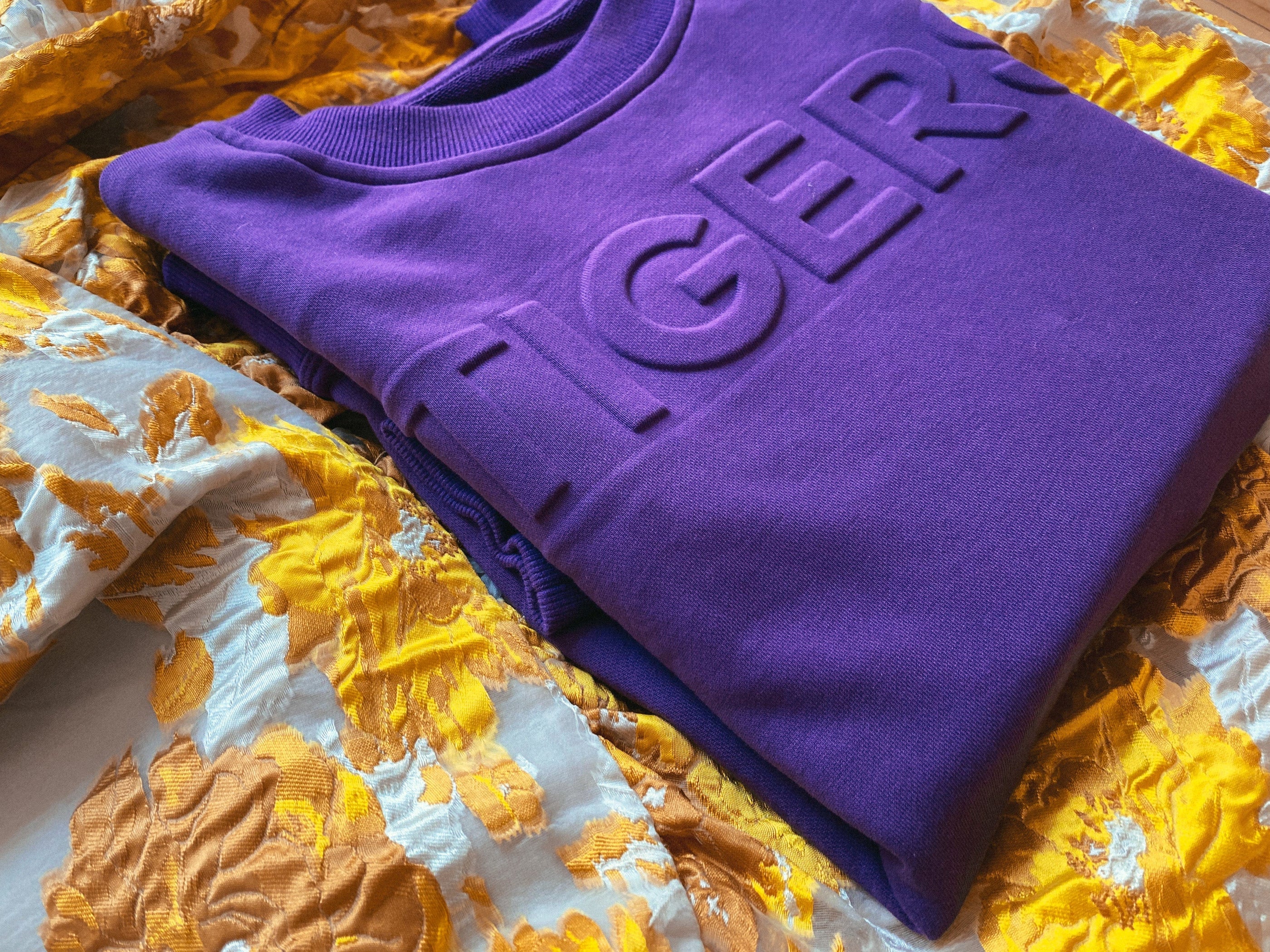 Whereable Art Whereable Art Raising Awareness Sculpted Tigers Sweatshirt - Little Miss Muffin Children & Home