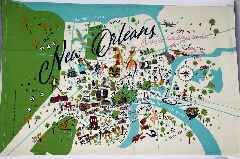 Galleyware Galleyware New Orleans Swedish Towel - Little Miss Muffin Children & Home