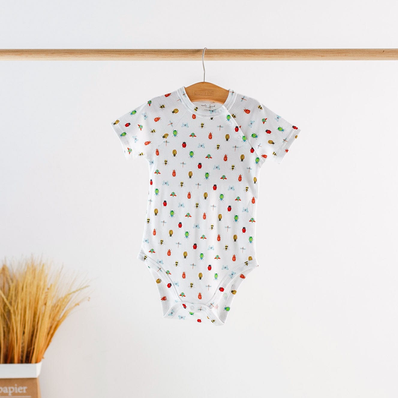 Nola Tawk Nola Tawk Snug as a Bug Organic Cotton Onesie - Little Miss Muffin Children & Home