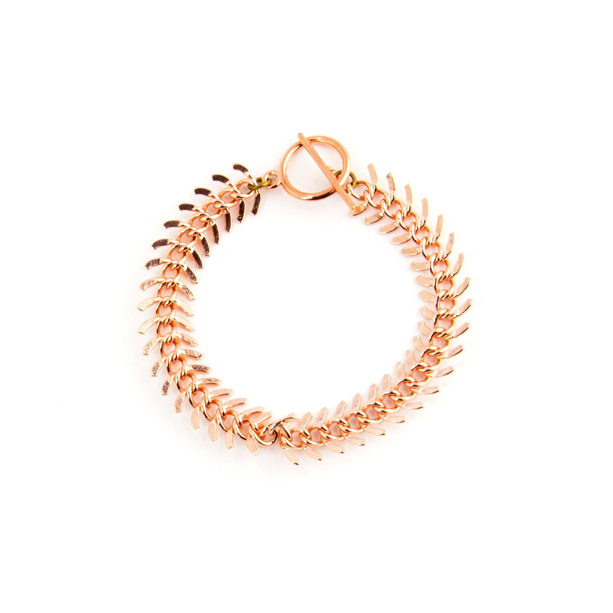 Santore Jewelry Santore Jewelry Brass Fishbone Chain Bracelet - Little Miss Muffin Children & Home