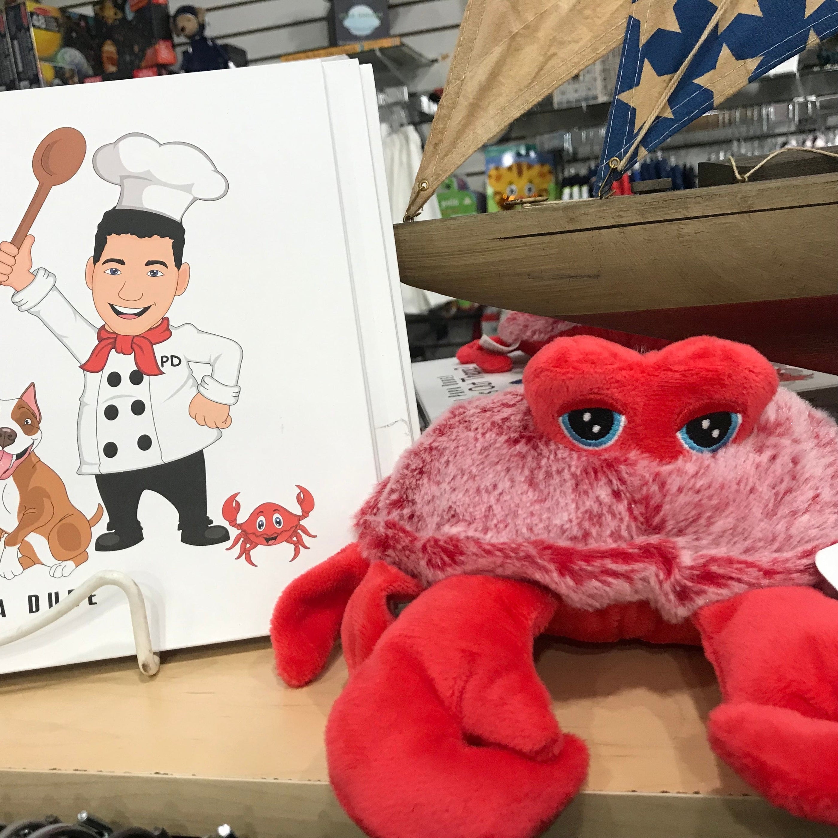 Nia'S Just For Kids, Inc Charlie Crab Plush Toy - Little Miss Muffin Children & Home