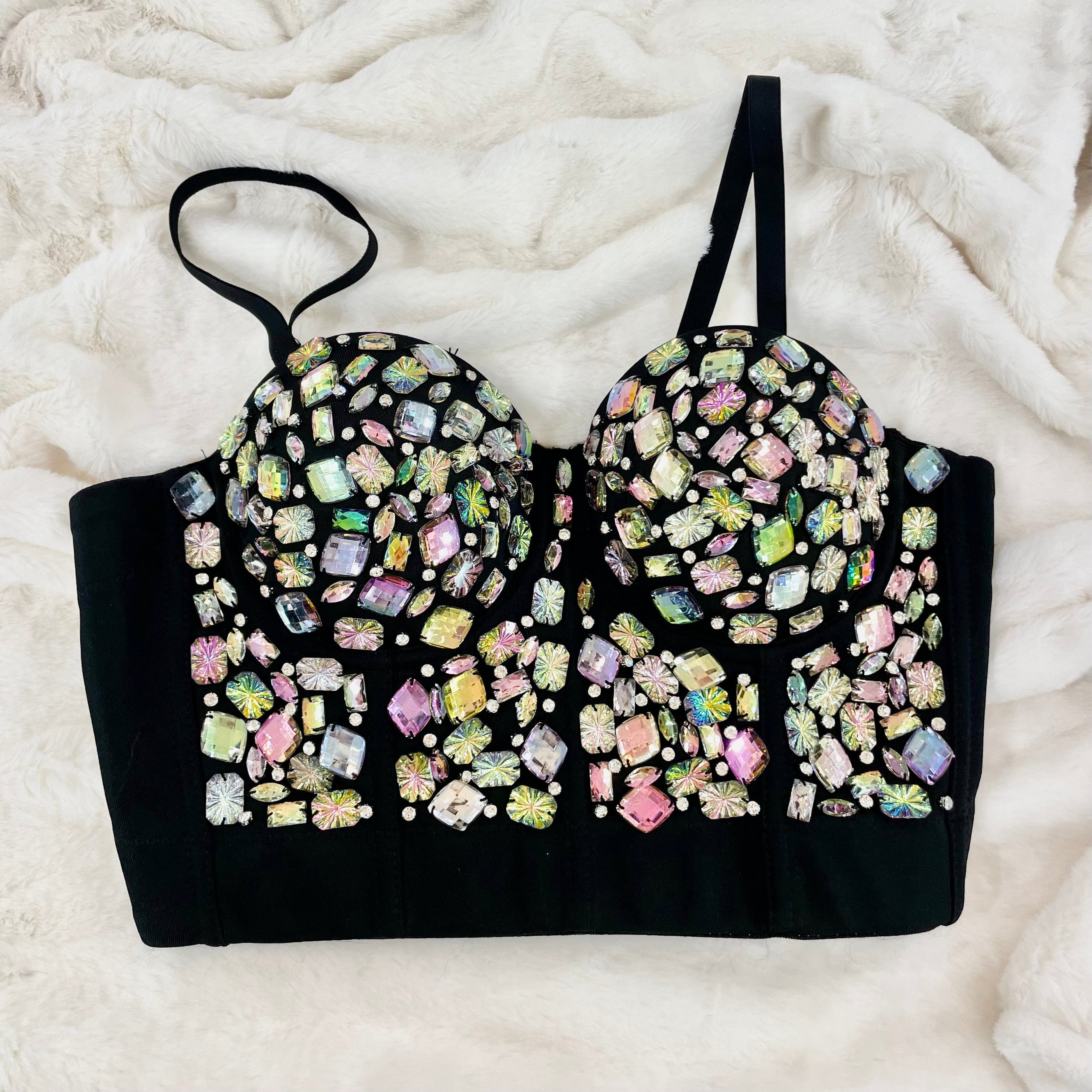 P&A Gift Beaded Bustier Corset - Little Miss Muffin Children & Home