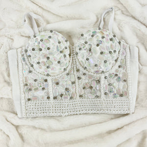 P&A Gift Beaded Bustier Corset - Little Miss Muffin Children & Home