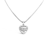 Cristy Cali Cristy Cali Please Return to New Orleans Heart Necklace - Little Miss Muffin Children & Home