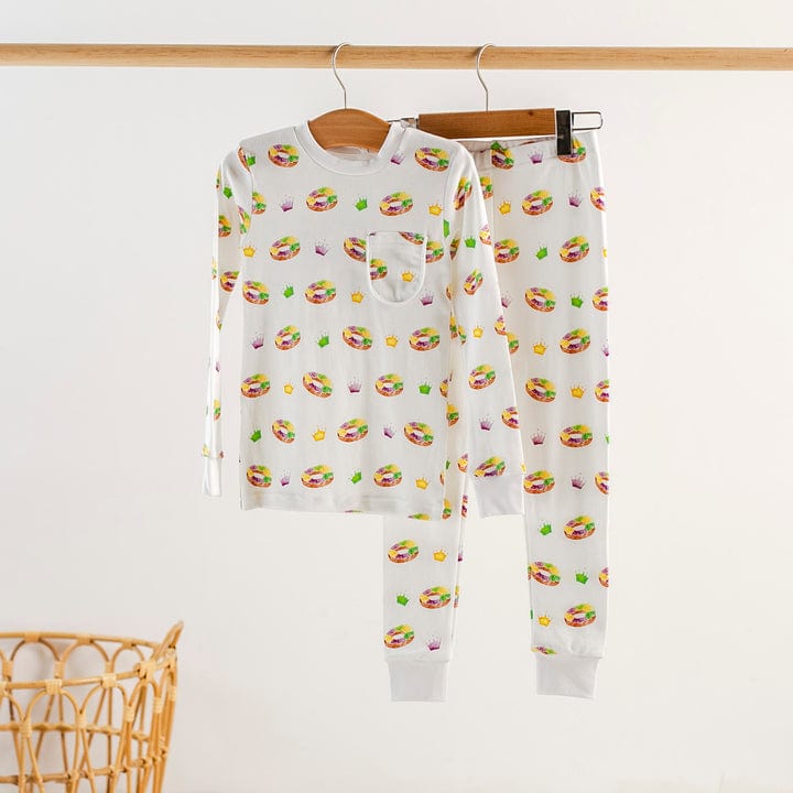 Nola Tawk Nola Tawk King Cake Pajamas - Little Miss Muffin Children & Home