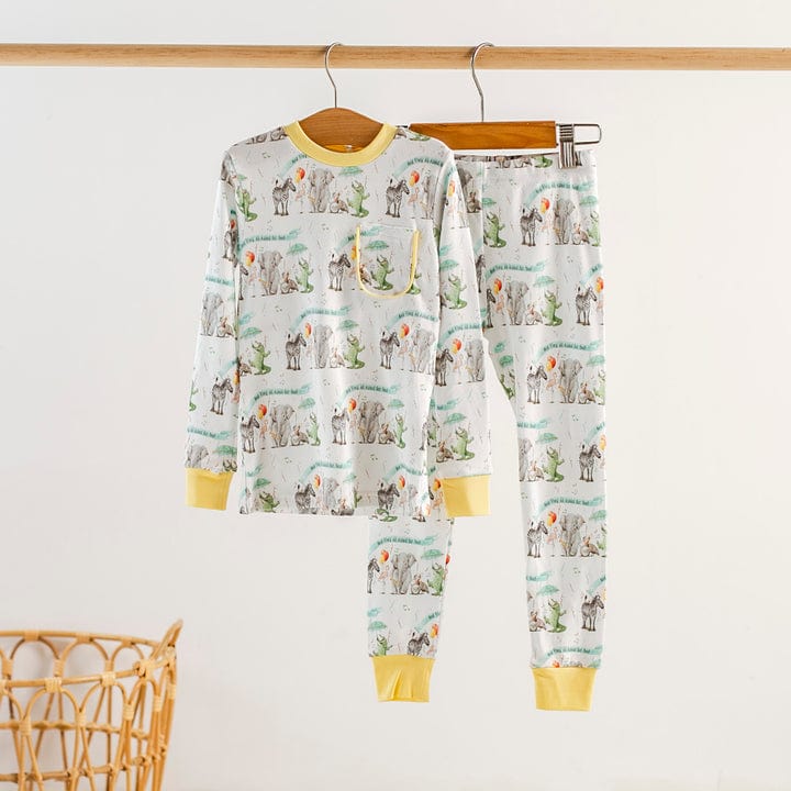 NT - Nola Tawk Nola Tawk And They All Asked For You Organic Cotton PJ Set - Little Miss Muffin Children & Home