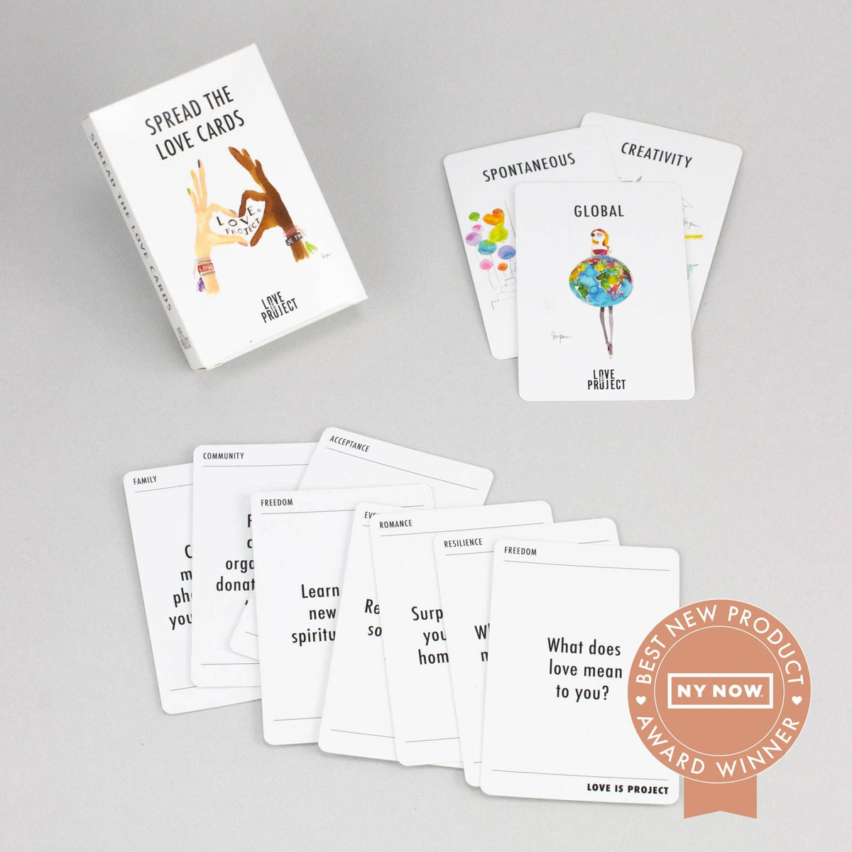 Love Is Project Love Is Project Spread The Love Card Deck - Little Miss Muffin Children & Home