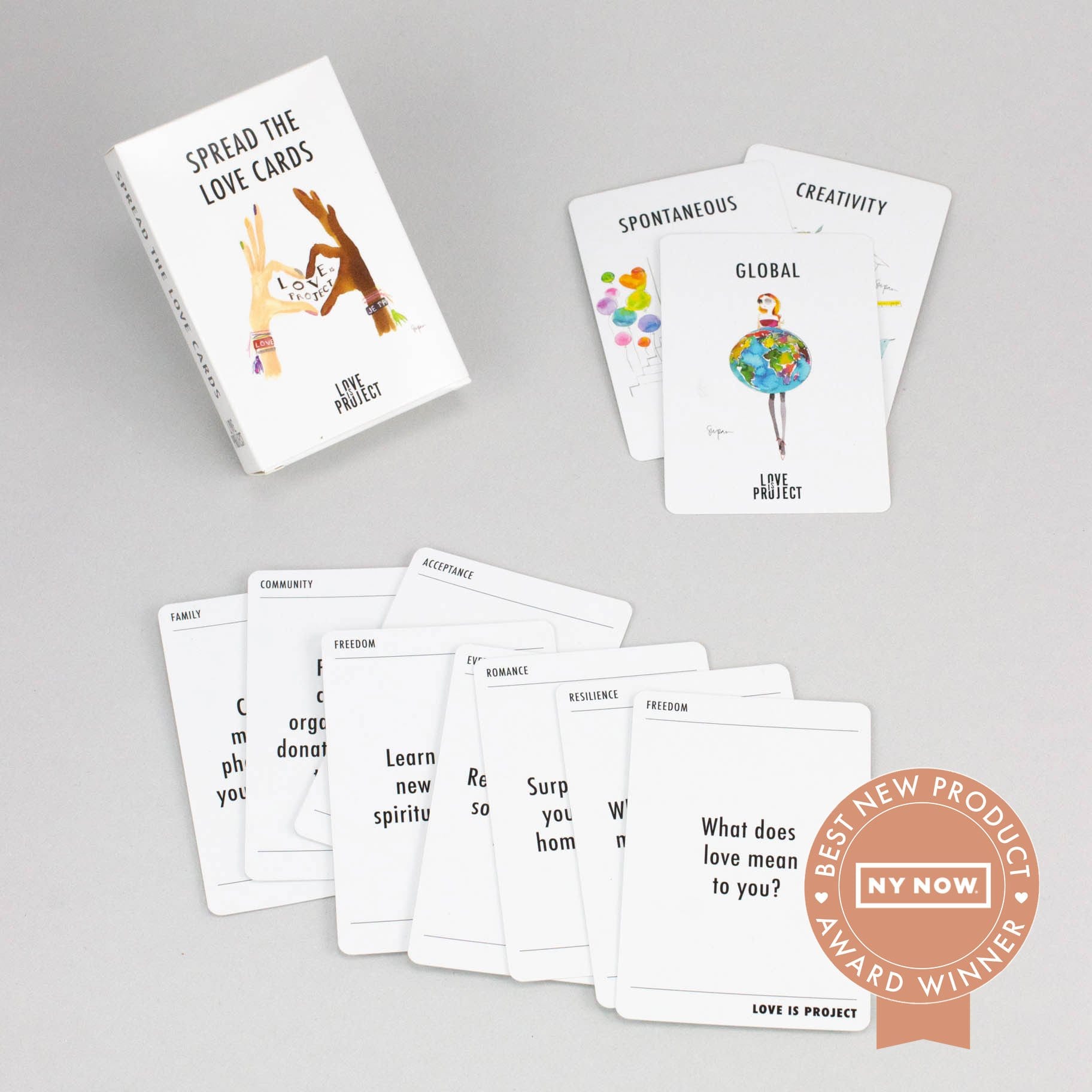 Love Is Project Love Is Project Spread The Love Card Deck - Little Miss Muffin Children & Home