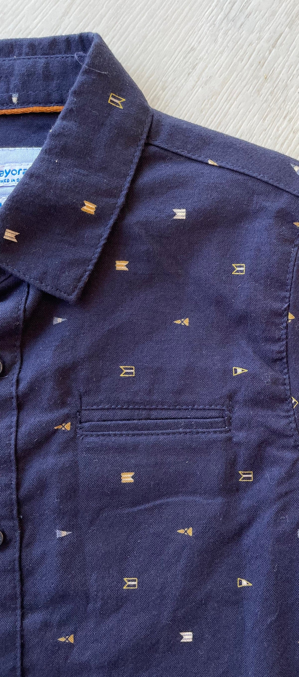 Mayoral Usa Inc Mayoral Orion Long Sleeve Shirt for Boys - Little Miss Muffin Children & Home