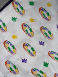 Nola Tawk Nola Tawk King Cake Kerchief - Little Miss Muffin Children & Home