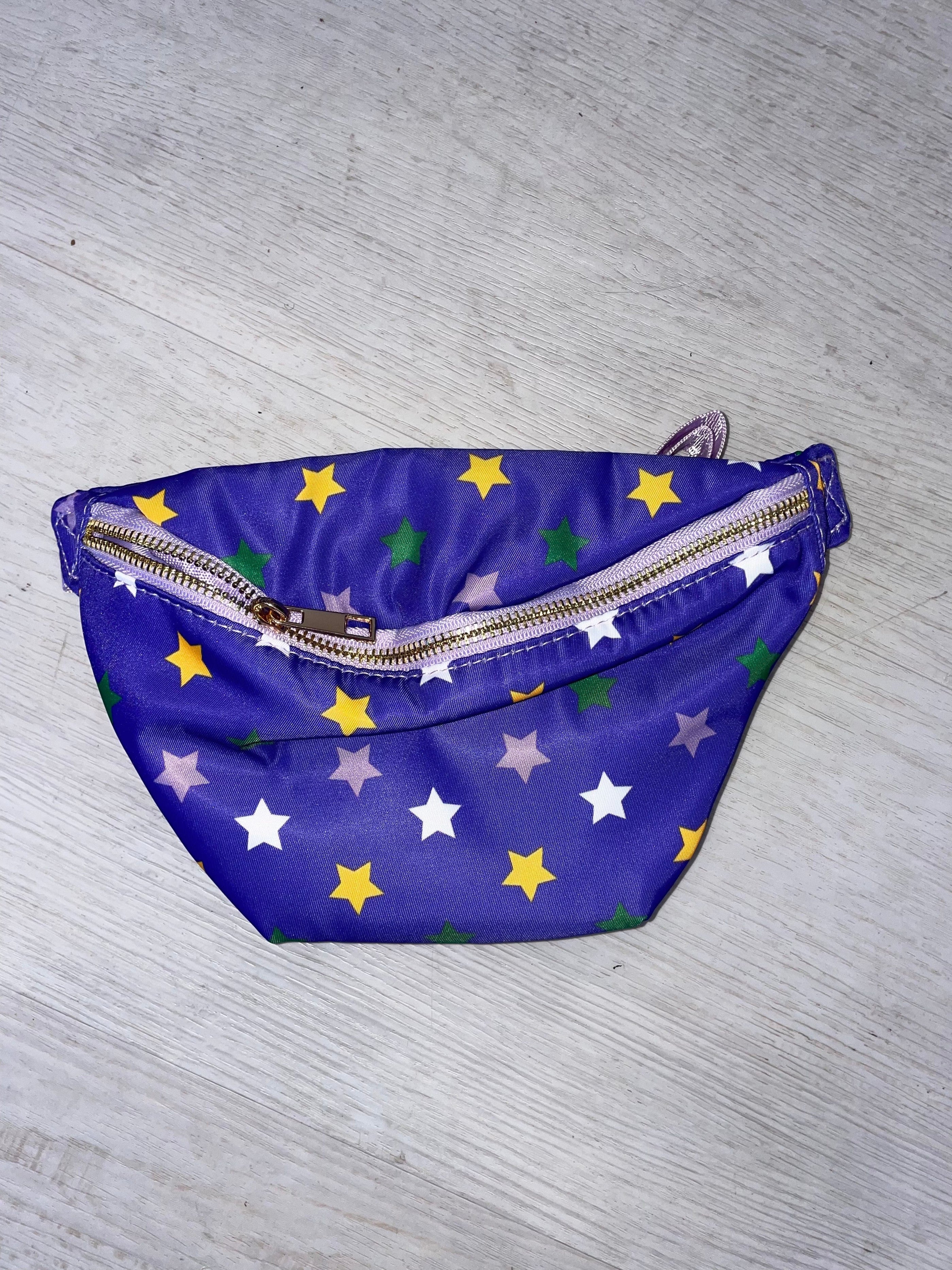 Bon Temps Boutique Bon Temps Boutique Mardi Gras Stars Fanny Pack - Little Miss Muffin Children & Home