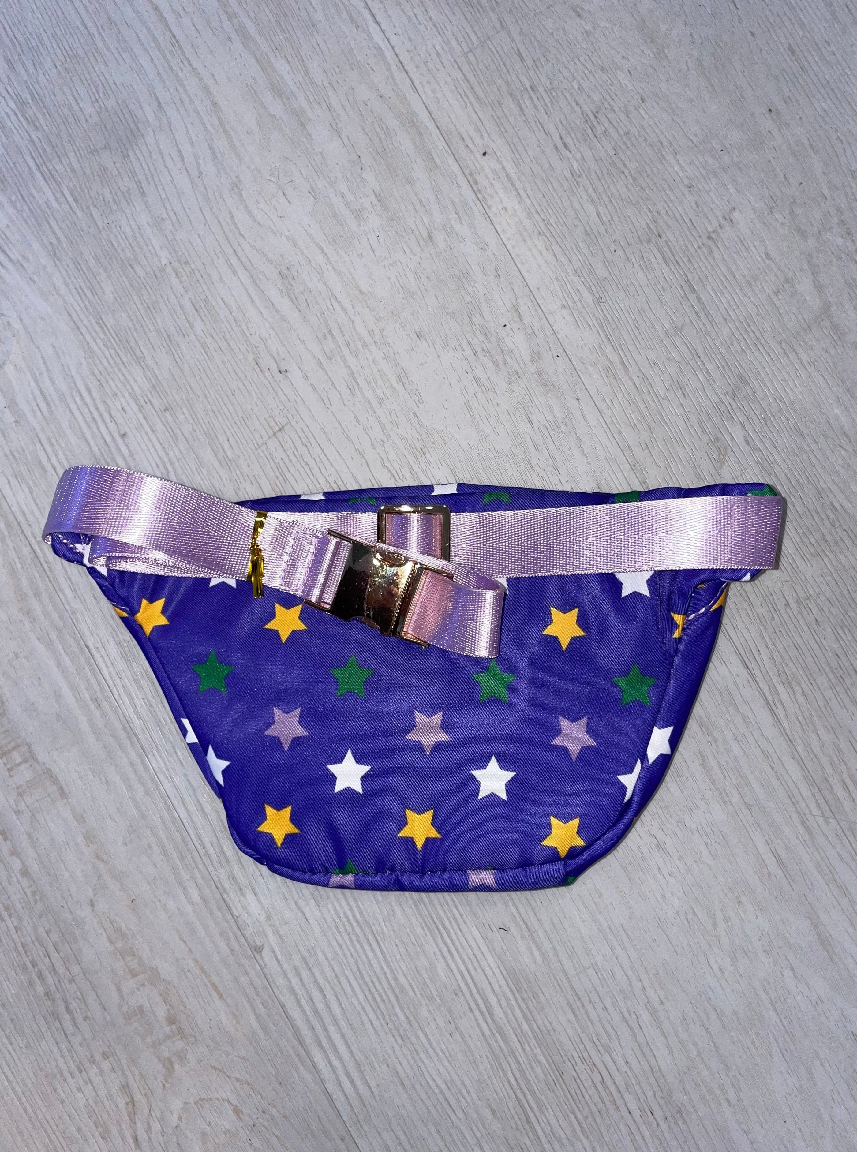 Bon Temps Boutique Bon Temps Boutique Mardi Gras Stars Fanny Pack - Little Miss Muffin Children & Home