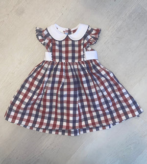 Vive La Fete Vive La Fete Plaid Girls Dress - Little Miss Muffin Children & Home