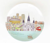 Nola Tawk - Nola Tawk NOLA Skyline Plates (Set of 4) - Little Miss Muffin Children & Home