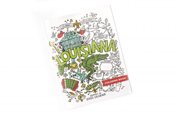 Second Line Ventures The Parish Line Louisiana Coloring Book - Little Miss Muffin Children & Home